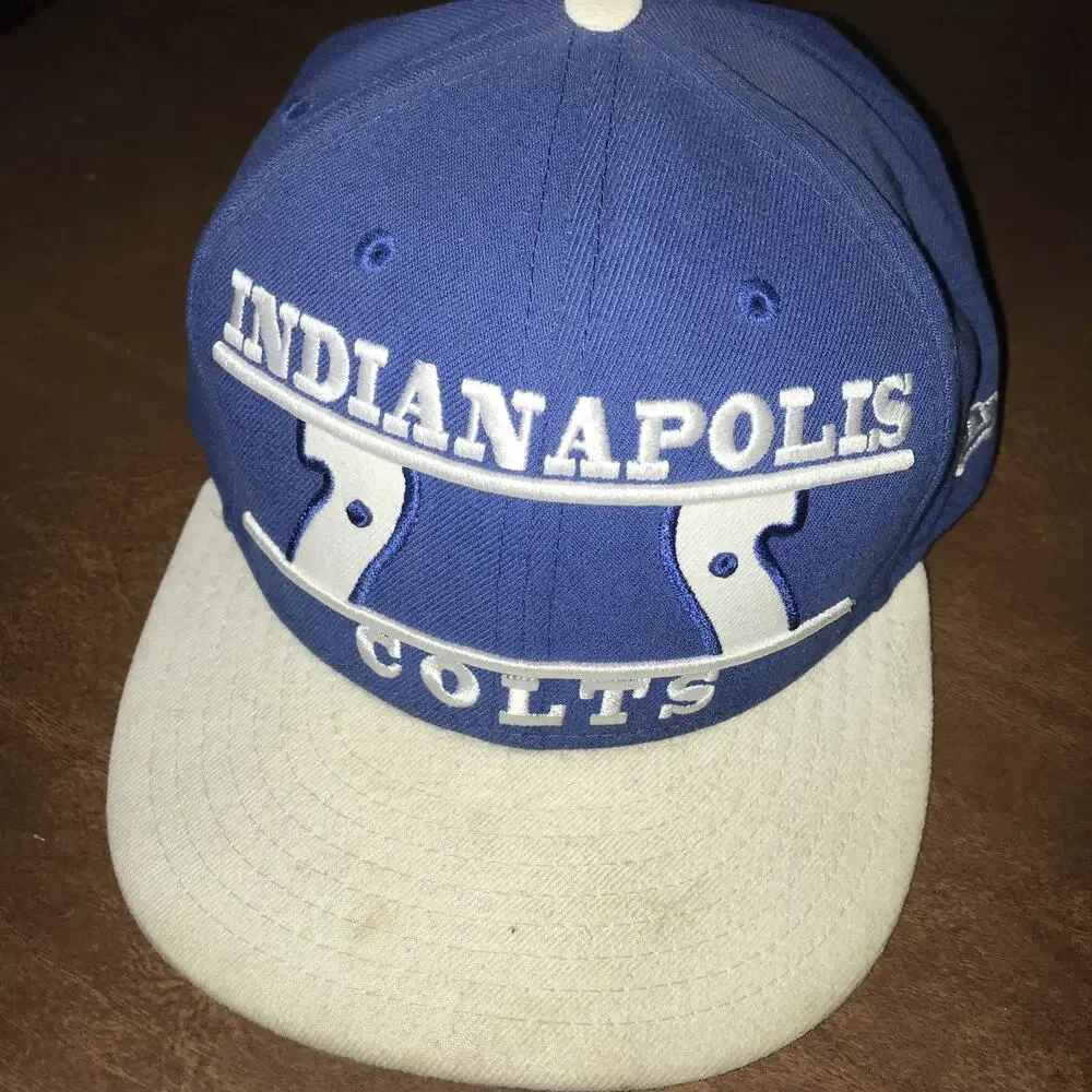 Indianapolis Colts Fitted Hat‎ 7 1/4 New Era